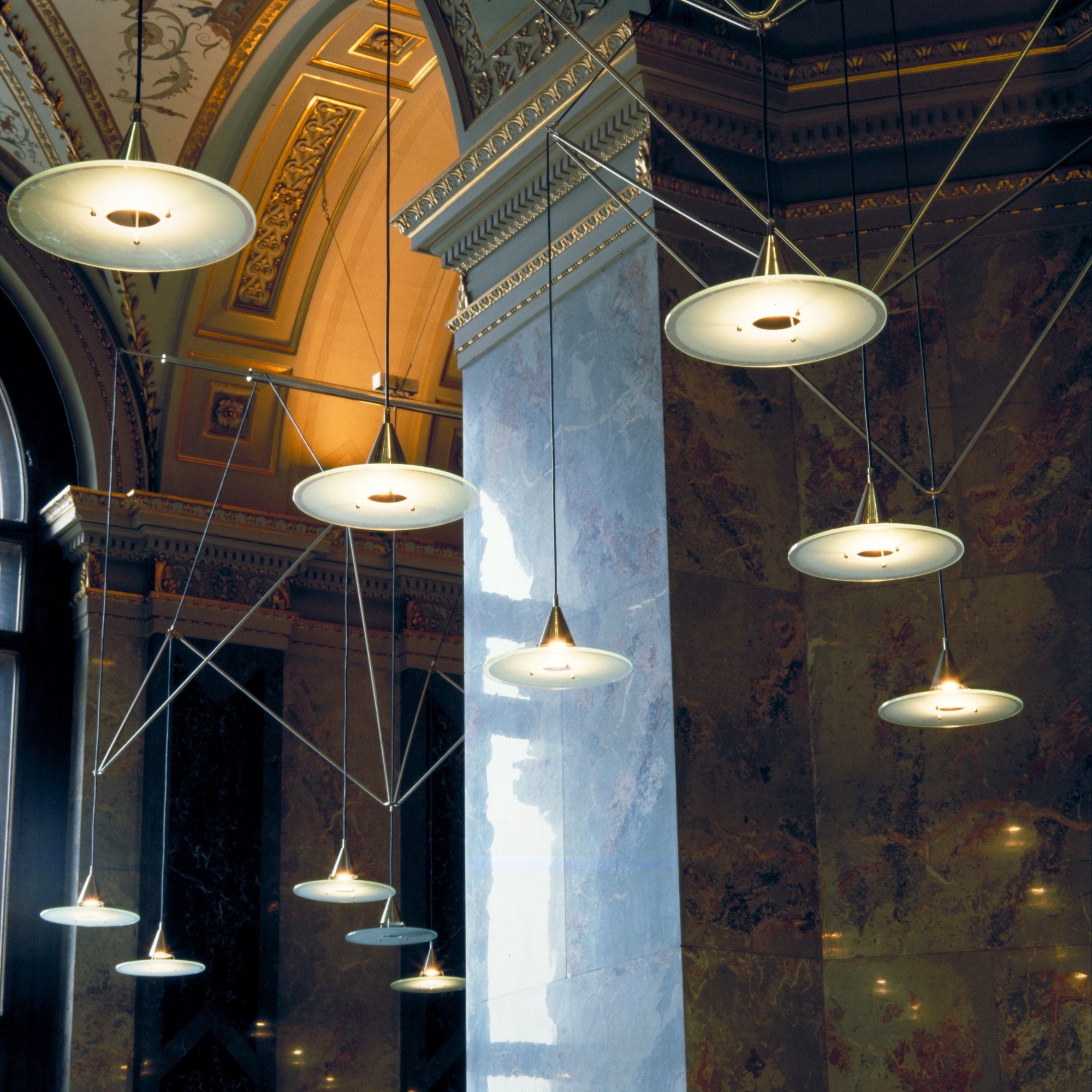 GMMK . Gert M. Mayr-Keber ZT GmbH . 1988 . Kunsthistorisches Museum Wien . Café . Photography Elisabeth Mayr-Keber