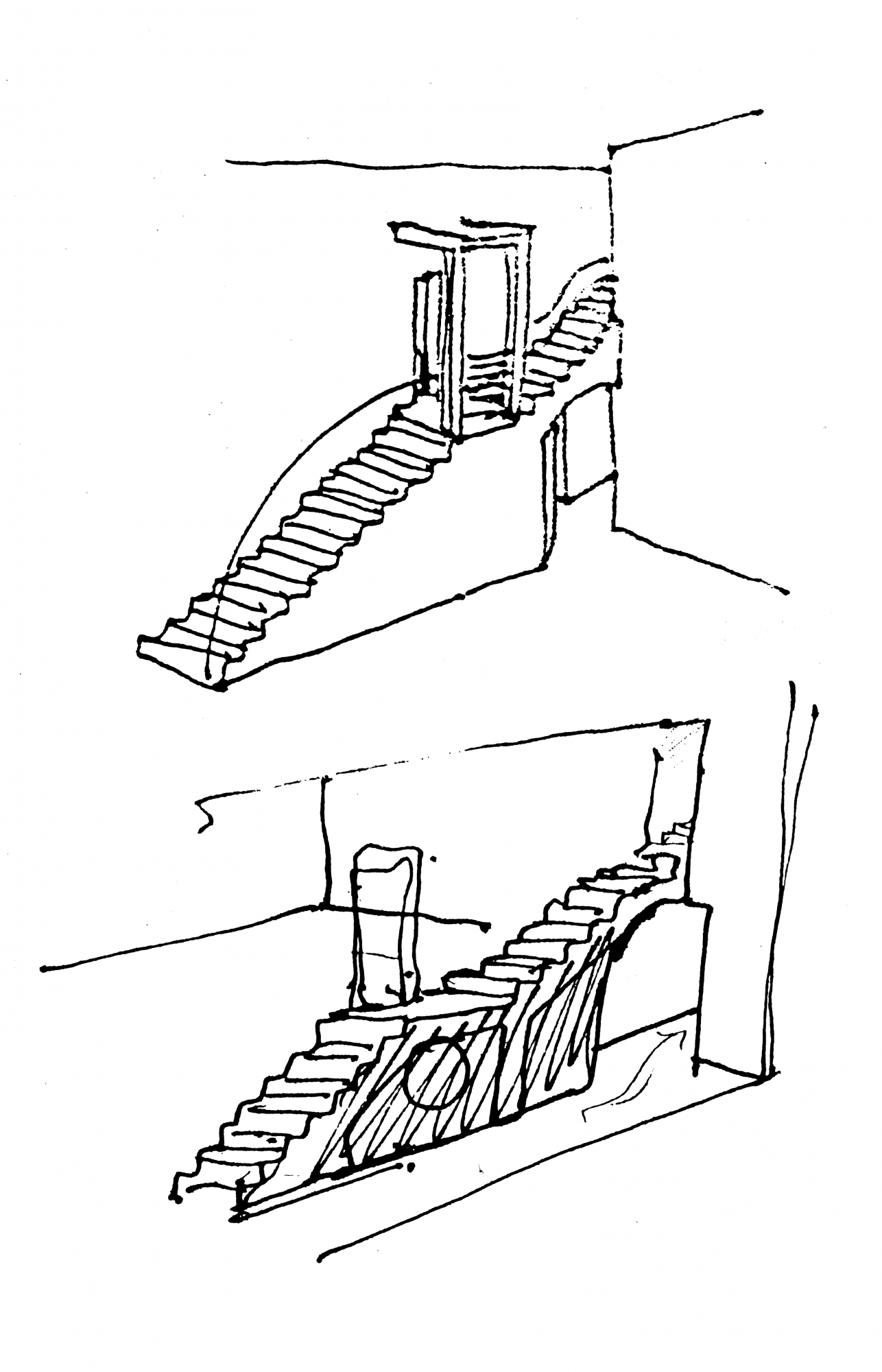 GMMK , Gert M. MAYR-KEBER ZT-GmbH. , Dachausbau Leinwand 1983