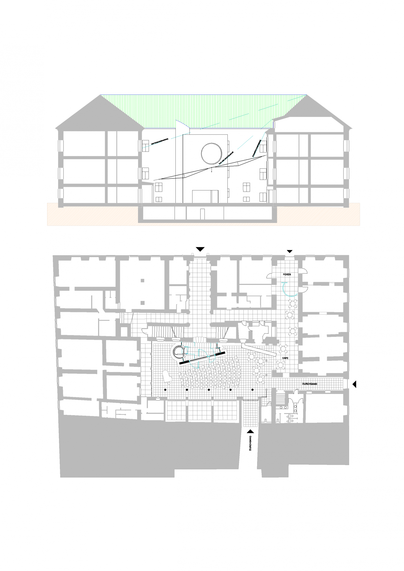 GMMK , Gert M. MAYR-KEBER ZT-GmbH. Rathaus Klagenfurt Liftanbau 1993-1998