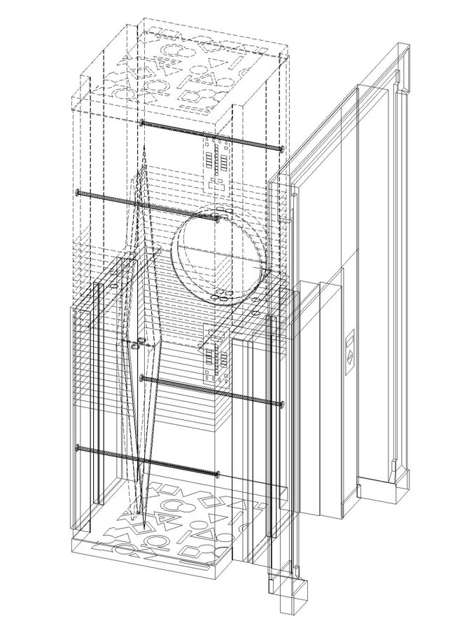 GMMK . Gert M. Mayr-Keber ZT GmbH . 1989 . Kunsthistorisches Museum Wien . Lifteinbau 