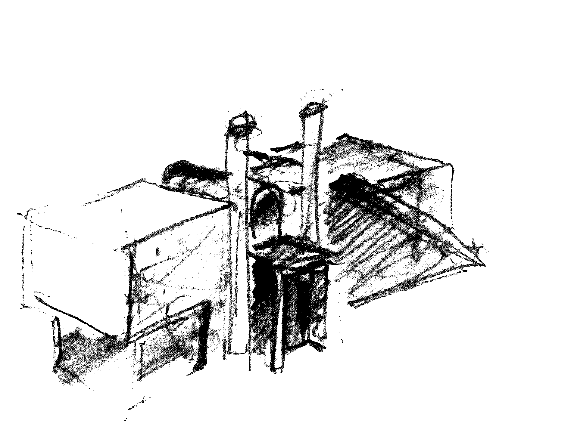 GMMK , Gert M. MAYR-KEBER ZT-GmbH. Drawings 1980-1985